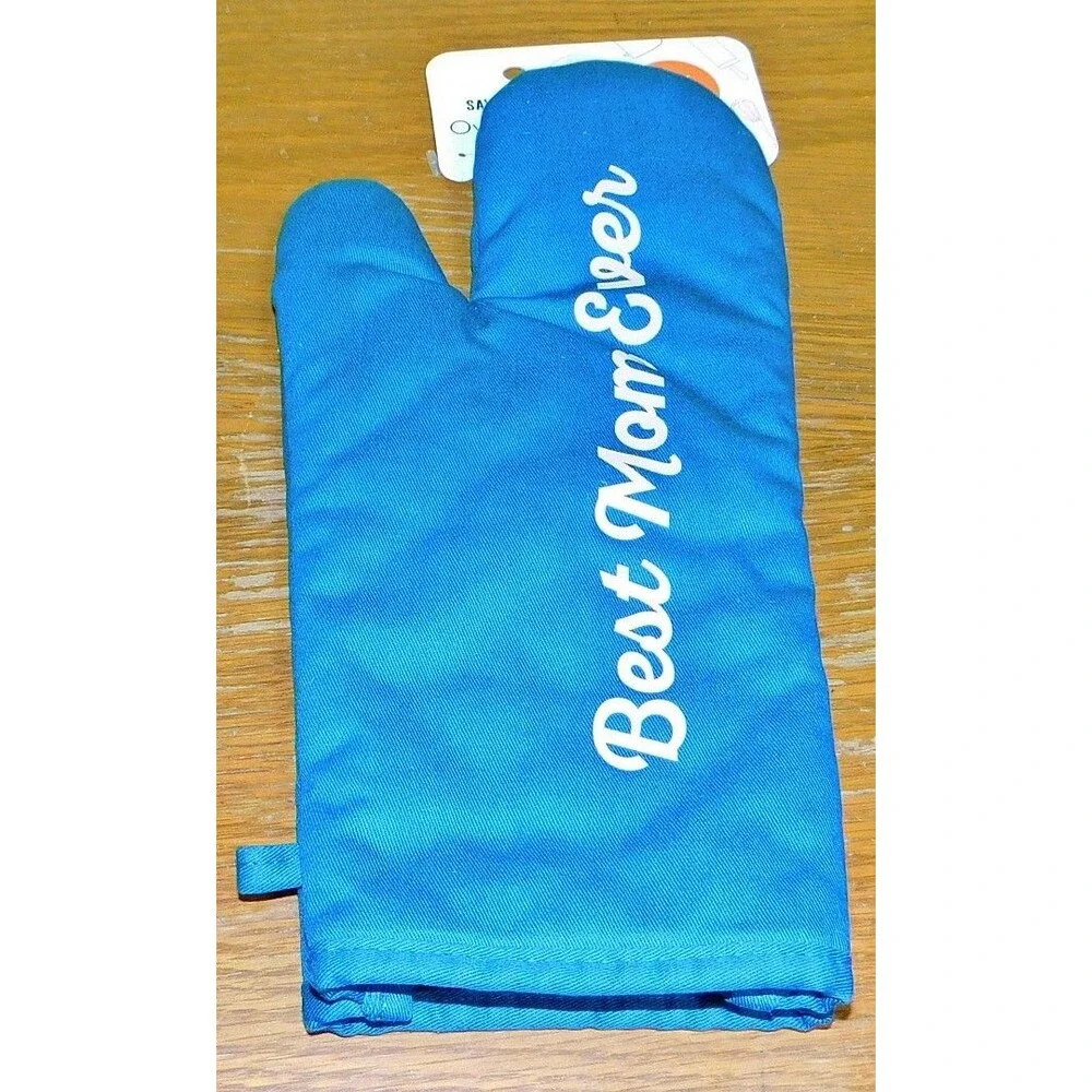 Best Mom Ever Oven Mitt About Face Designs Say What Collection